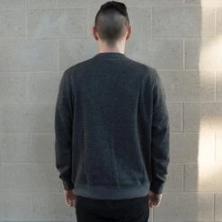 BAIT B Letter Invisible Pockets Fitted Crewneck (black) -Our Apparel Shop babt140213 001b thum6 45690