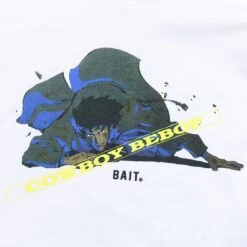 BAIT X Cowboy Bebop Men Versus Hoody (white) -Our Apparel Shop bacbebopvshdywh 3