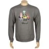 BAIT X SpongeBob Group Crewneck (gray / Gunmetal / Heather)