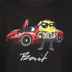 BAIT X SpongeBob SpongeBob SquarePants Crewneck (charcoal / Heather) -Our Apparel Shop bacrspngev2che thum5 43464