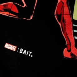 BAIT X Daredevil Men Daredevil Vs Cheetah Hoody (black) -Our Apparel Shop baddcheethdybk 4 1