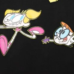 BAIT X Dexter's Laboratory Men BAIT Logo Long Sleeve Tee (black) -Our Apparel Shop badexlablsteebk 7