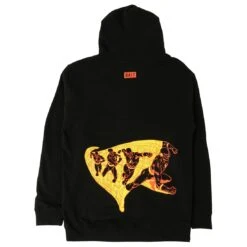 BAIT X The Flash Men Flash Logo Hoody (black) -Our Apparel Shop baflashhoodybk 4
