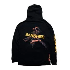BAIT X Gundam Universe Men Banshee Hoody (black) -Our Apparel Shop bagdbanhdyblk 4