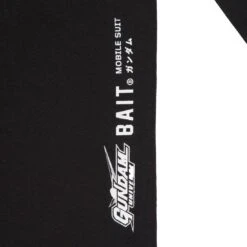 BAIT X Gundam Universe Men Unicorn Gundam Long Sleeve Tee (black) -Our Apparel Shop bagundguuclstbk 4