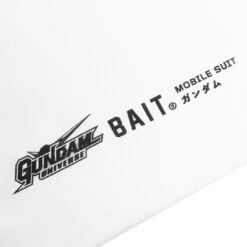 BAIT X Gundam Universe Men RX-78-2 Gundam Long Sleeve Tee (white) -Our Apparel Shop bagundrx782lstwh 5