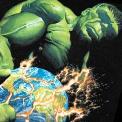 BAIT X The Hulk Men BAIT Logo Hoody (black) -Our Apparel Shop bahulkblogohdbk 4