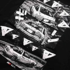 BAIT X Initial D Men How To Drift Hoody (black) -Our Apparel Shop baini2h2drbkhd 4