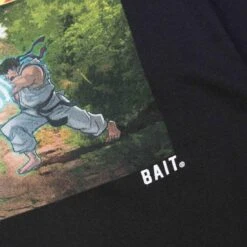 BAIT X Street Fighter X JBALVIN Men Hadouken Long Sleeve Tee (black) -Our Apparel Shop bajbalvhdlstebk 2