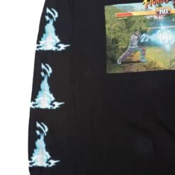 BAIT X Street Fighter X JBALVIN Men Hadouken Long Sleeve Tee (black) -Our Apparel Shop bajbalvhdlstebk 3