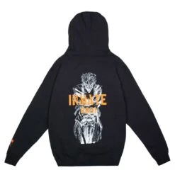 BAIT X Joker Men Inmate Hoody (black) -Our Apparel Shop bajokerinm8hdybk 4