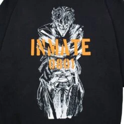 BAIT X Joker Men Inmate Hoody (black) -Our Apparel Shop bajokerinm8hdybk 5