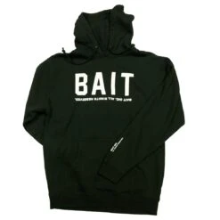 BAIT Men BAIT Logotype Hoody (black) -Our Apparel Shop balogotypehdybk 4