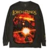 BAIT X Lord Of The Rings Men Balrog Long Sleeve Tee (black) -Our Apparel Shop balotrballstebk 1