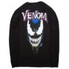 BAIT X Marvel Venom Men Grin Long Sleeve Tee (black) -Our Apparel Shop banomgrinlstblk 1