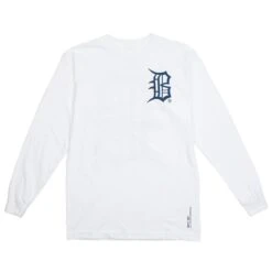 BAIT Men Old B Long Sleeve Tee (white)