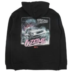 BAIT X Back To The Future Men Outatime Hoody (black) -Our Apparel Shop baoutatimehdybk 3
