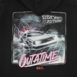BAIT X Back To The Future Men Outatime Hoody (black) -Our Apparel Shop baoutatimehdybk 4