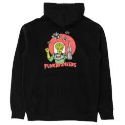 BAIT X Punk Drunkers Men Alien Hoody (black) -Our Apparel Shop bapdalienhdyblk 3