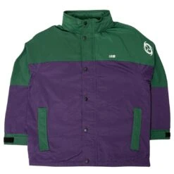 BAIT Men Rain Jacket (green / Purple)