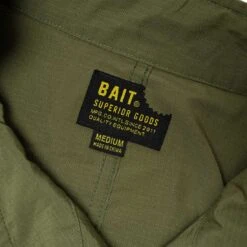 BAIT Men Ripstop Jacket (olive) -Our Apparel Shop baripjcktolv 3