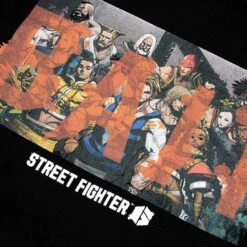 BAIT X Street Fighter 6 Men Group Hoody (black) -Our Apparel Shop basf6grouphdybk 2