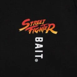 BAIT X Street Fighter Men Akuma Versus Ryu Stance Long Sleeve Tee (black) -Our Apparel Shop basfkumlsteebk 2