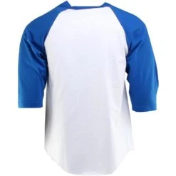 BAIT X Street Fighter Akuma VS Ryu Raglan Tee - Long Vo (white / Royal Blue / Black) - BAIT SDCC Exclusive -Our Apparel Shop basfrvsv1wrbb thum2 45648