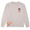 BAIT X Street Fighter Men Select Your Fighter E Honda Long Sleeve Tee (gray) -Our Apparel Shop basfselecthongr 1