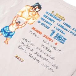 BAIT X Street Fighter Men Select Your Fighter E Honda Long Sleeve Tee (gray) -Our Apparel Shop basfselectryugr 7 1