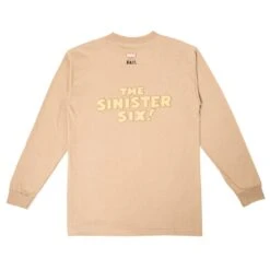 BAIT X The Sinister Six Men Sandman Long Sleeve Tee (sand) -Our Apparel Shop basinsandlstee 3