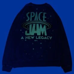 BAIT X Space Jam A New Legacy Men Marvin Legacy Crewneck Sweater (purple / Washed) -Our Apparel Shop basp2marvcrwpur 12