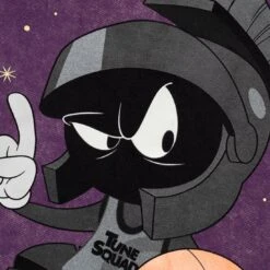 BAIT X Space Jam A New Legacy Men Marvin Legacy Crewneck Sweater (purple / Washed) -Our Apparel Shop basp2marvcrwpur 4