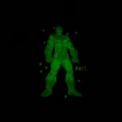 BAIT X Marvel Thanos Men Power Stance Glow In The Dark Long Sleeve Tee (black) -Our Apparel Shop bathanospslstbk 4