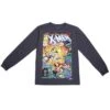 BAIT X Marvel Men The Uncanny X-MEN Long Sleeve Tee (navy / Dark Navy) -Our Apparel Shop baxmenuncanlsnv 1