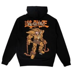 BAIT X Yu Gi Oh Men BAIT Logo Hoody (black) -Our Apparel Shop baygobaithdyblk 3