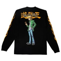 BAIT X Yu Gi Oh Men Joey Long Sleeve Tee (black) -Our Apparel Shop baygojoeylstebk 3