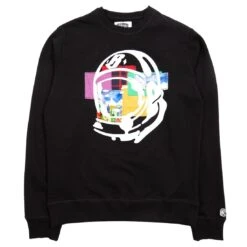 Billionaire Boys Club Men Helmet Crewneck Sweater (black)