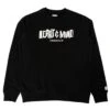 Billionaire Boys Club Men Heart And Mind Crewneck Sweater (black) -Our Apparel Shop bb8217308blk 1