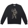 Billionaire Boys Club Men Camo Astronaut Crew Sweater (black) -Our Apparel Shop bb8817310blk 1