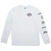 Billionaire Boys Club Men World Tour Long Sleeve Tee (white) -Our Apparel Shop bb8818309wht 1