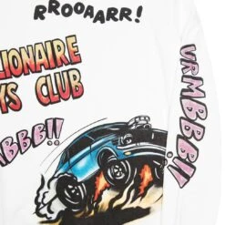 Billionaire Boys Club Men BB Roarr Crew Sweater (white / Snow White) -Our Apparel Shop bb8911313wht 2