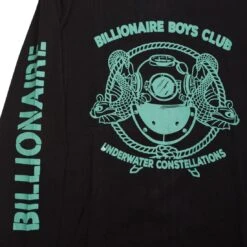 Billionaire Boys Club Men Mission Long Sleeve Tee (black) -Our Apparel Shop bb8917204blk 3