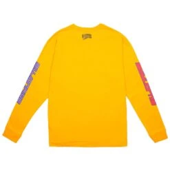 Billionaire Boys Club Men Island Long Sleeve Tee (yellow) -Our Apparel Shop bb8918201yel 4