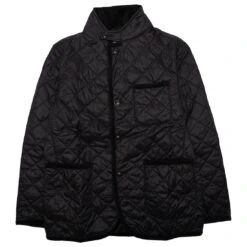 Barbour X Engineered Garments Men Loitery Quilt Jacket (black)