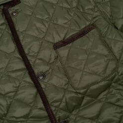 Barbour X Engineered Garments Men Loitery Quilt Jacket (olive) -Our Apparel Shop bv1297bk11olv 2