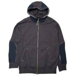 Converse X Paria Men Full Zip Hoodie (black / Asphalt)