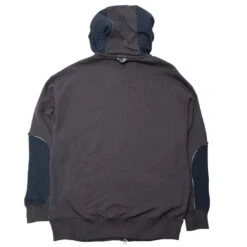 Converse X Paria Men Full Zip Hoodie (black / Asphalt) -Our Apparel Shop cn10022623 a01 4