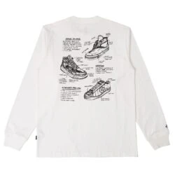 Converse X Joshua Vides Men Long Sleeve Pocket Tee (white) -Our Apparel Shop cn10023693 a01 3