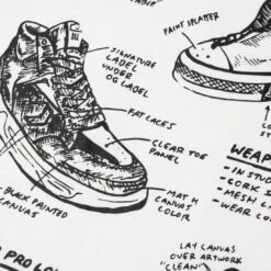 Converse X Joshua Vides Men Long Sleeve Pocket Tee (white) -Our Apparel Shop cn10023693 a01 4